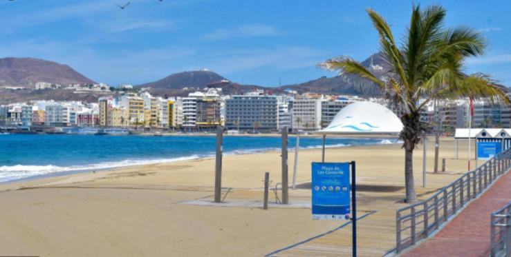403 Apartamento Vista Mar Con Balcon Las Palmas de Gran Canaria Bagian luar foto